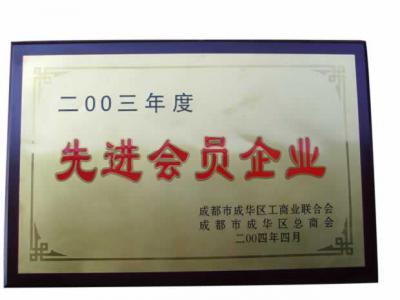 2003年先進(jìn)會(huì)員企業(yè)